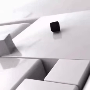 Cube is going to fall